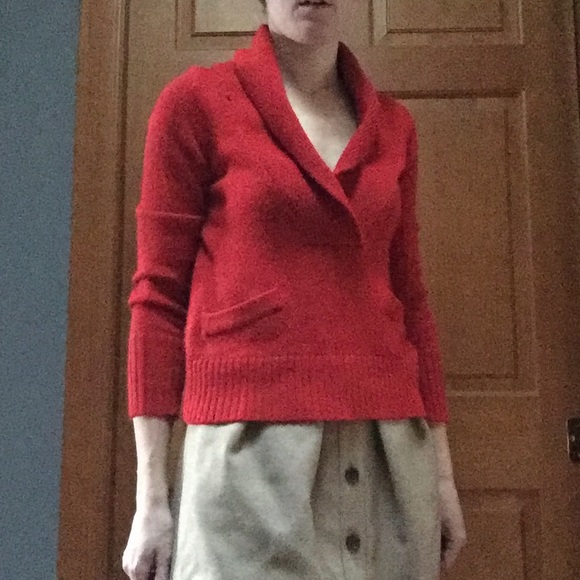 J Crew wool shawl collar sweater ❤️ XS - Picture 3 of 4